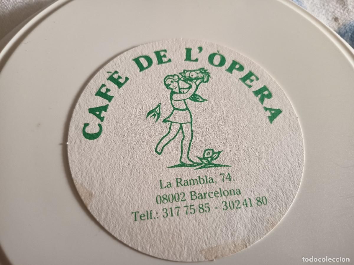 Otros art&iacute;culos de coleccionismo en papel: POSAVASOS CAFE DE L'OPERA-BARCELONA
