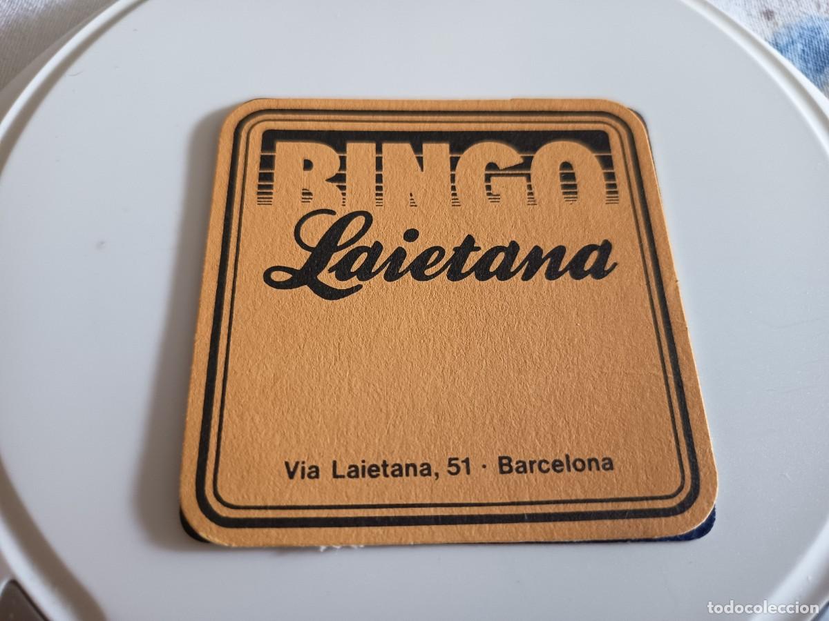 Otros art&iacute;culos de coleccionismo en papel: POSAVASOS BINGO LAIETANA-BARCELONA