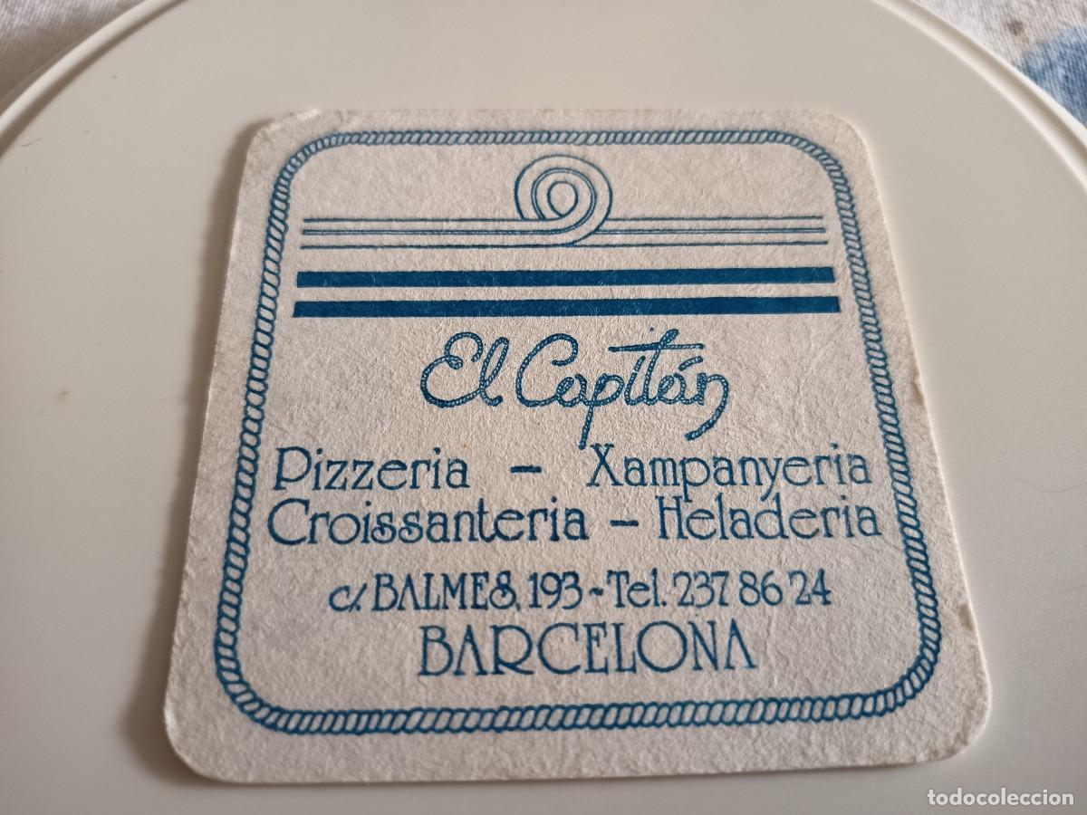 Otros art&iacute;culos de coleccionismo en papel: POSAVASOS HELADERIA EL CAPITAN-BARCELONA