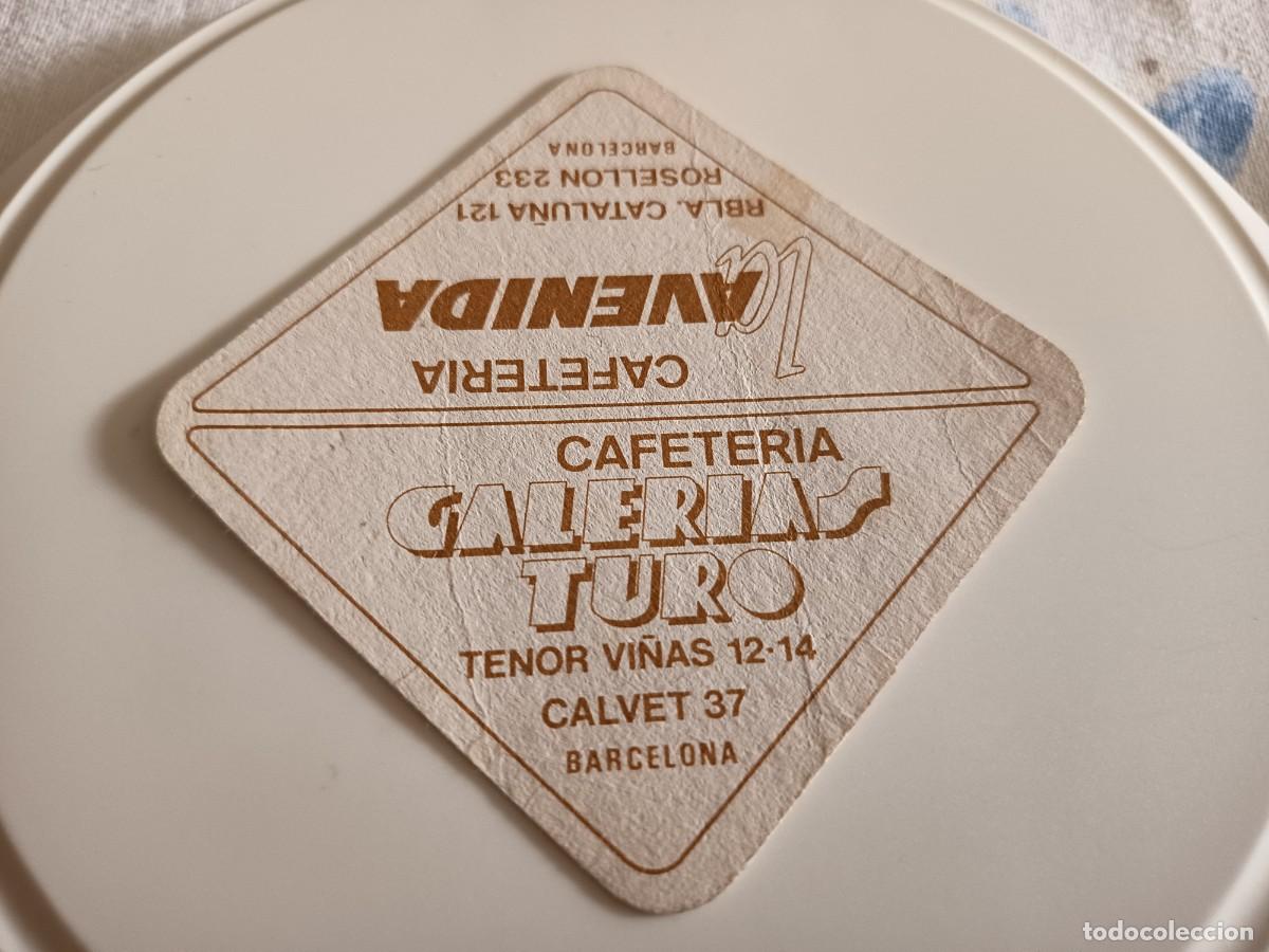 Otros art&iacute;culos de coleccionismo en papel: POSAVASOS CAFETERIA AVENIDA-BARCELONA