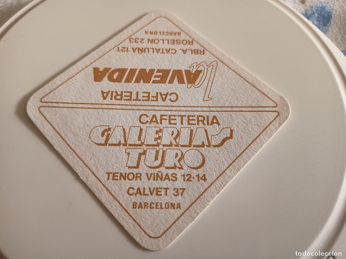 Otros art&iacute;culos de coleccionismo en papel: POSAVASOS CAFETERIA GALERIAS TURO-BARCELONA
