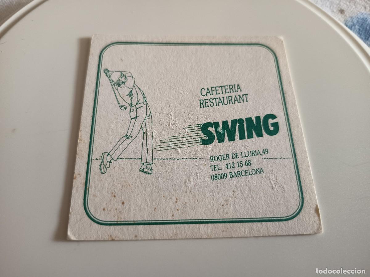 Otros art&iacute;culos de coleccionismo en papel: POSAVASOS CAFETERIA SWING-BARCELONA