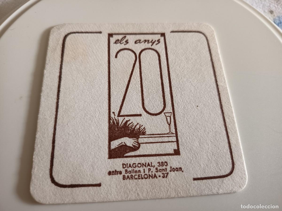 Otros art&iacute;culos de coleccionismo en papel: POSAVASOS PUB LOS A&Ntilde;OS 20-BARCELONA