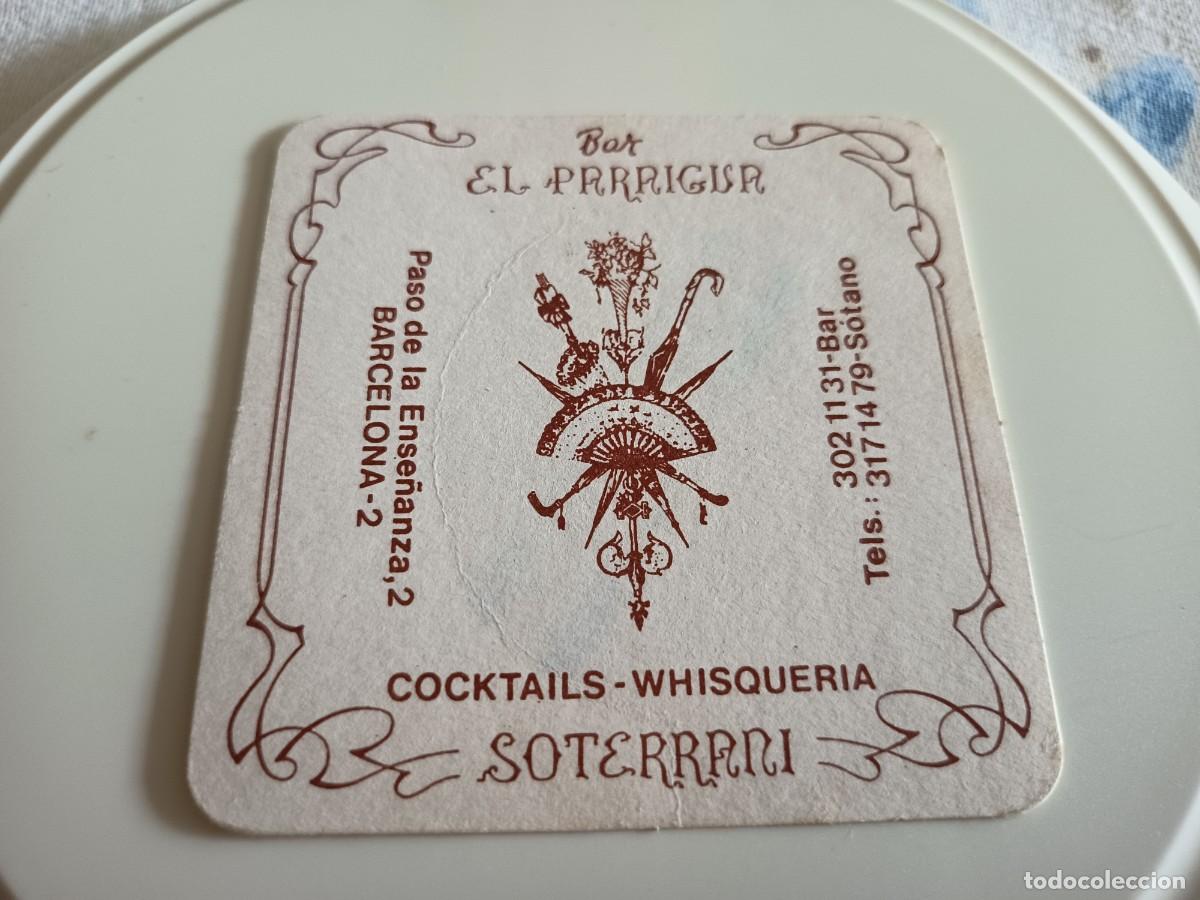 Otros art&iacute;culos de coleccionismo en papel: POSAVASOS BAR LA PARAIGUA-BARCELONA