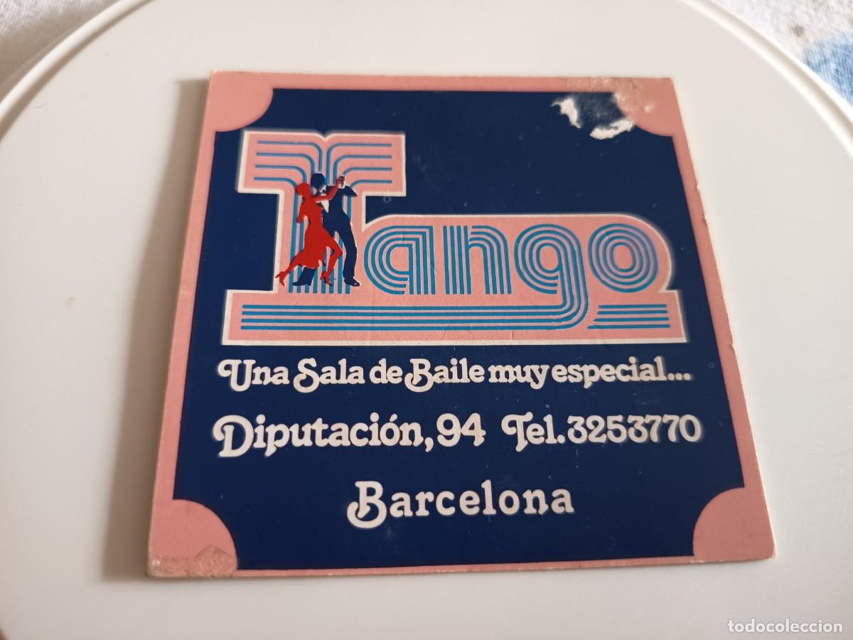 Outros artigos de papel: POSAVASOS SALA DE FIESTAS TANGO-BARCELONA