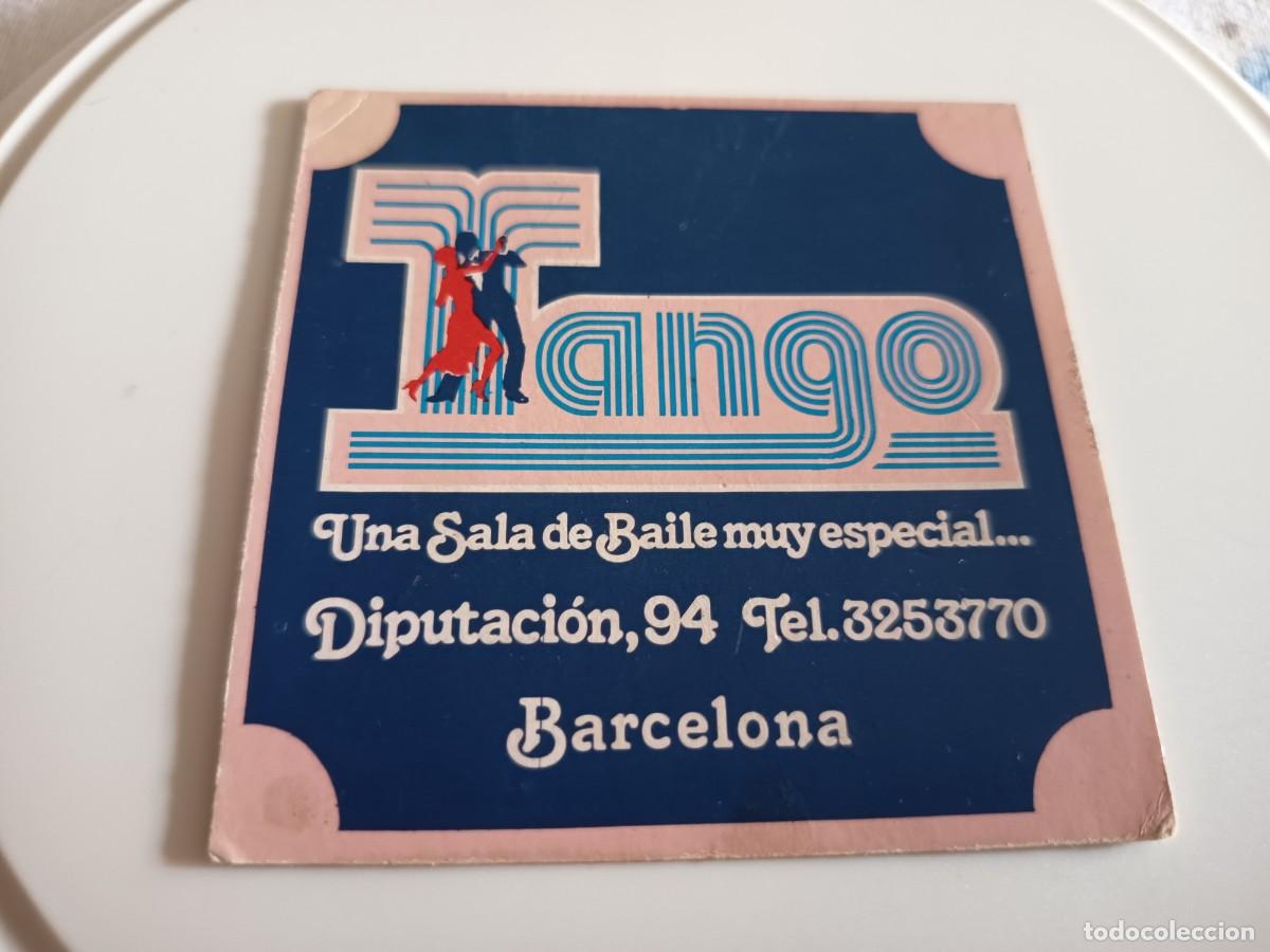 Outros artigos de papel: POSAVASOS SALA DE FIESTAS TANGO-BARCELONA