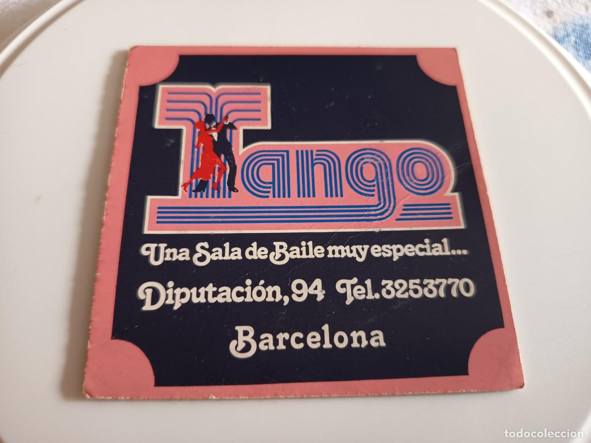 Outros artigos de papel: POSAVASOS SALA DE FIESTAS TANGO-BARCELONA