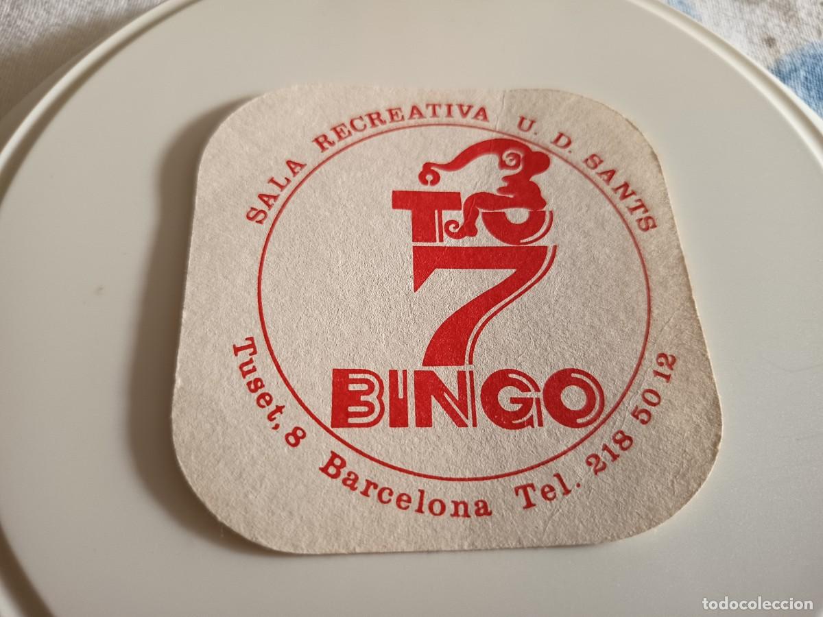 Paper Collecting Others: POSAVASOS BINGO T7 UD SANTS-BARCELONA