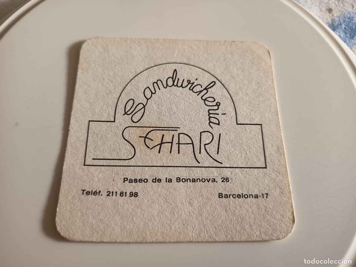 Otros art&iacute;culos de coleccionismo en papel: POSAVASOS SANDWICHERIA SEHARI-BARCELONA
