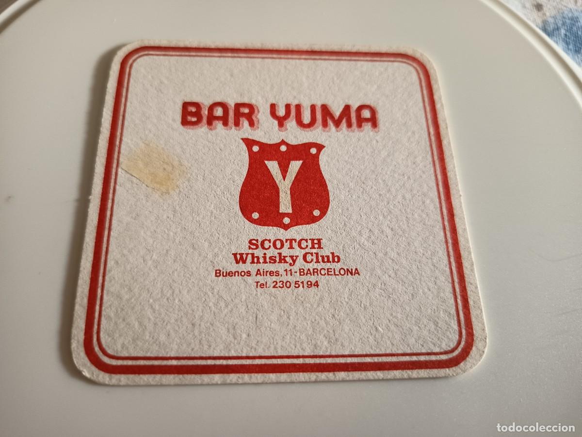 Otros art&iacute;culos de coleccionismo en papel: POSAVASOS SCOTCH CLUB BAR YUMA -BARCELONA