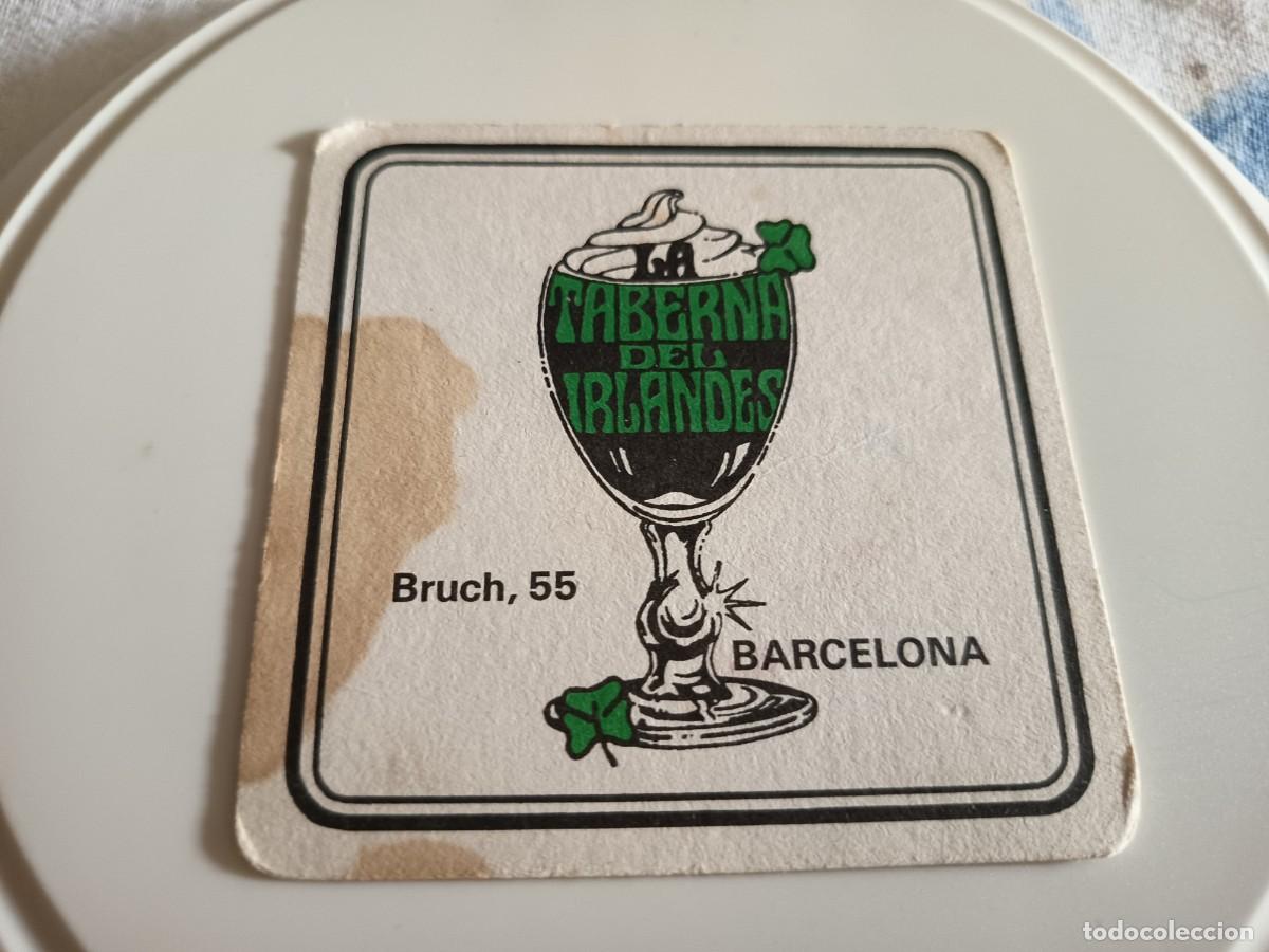 Otros art&iacute;culos de coleccionismo en papel: POSAVASOS LA TABERNA DEL IRLANDES -BARCELONA