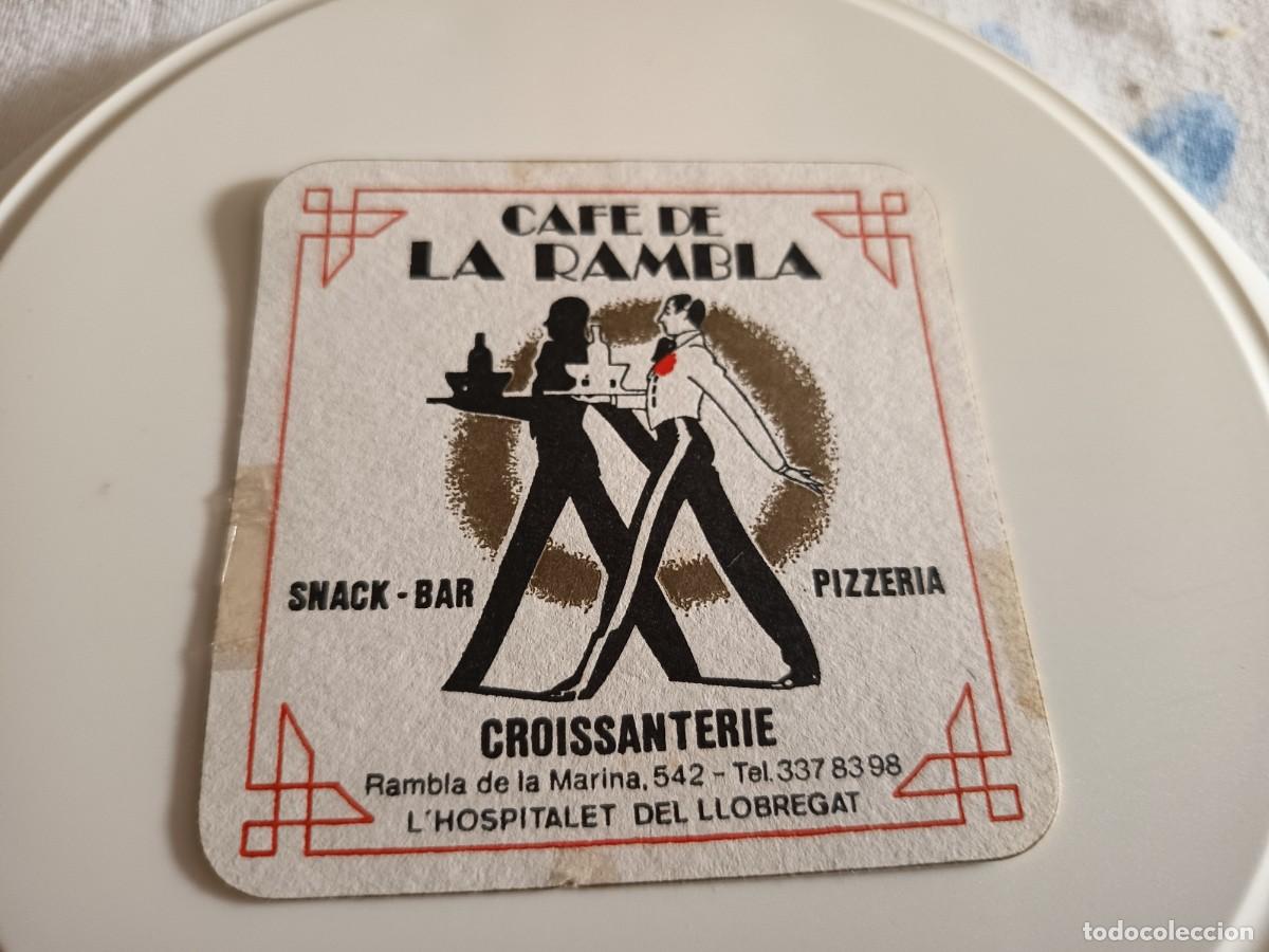 Otros art&iacute;culos de coleccionismo en papel: POSAVASOS BAR CAFE DE LA RAMBLA-BARCELONA