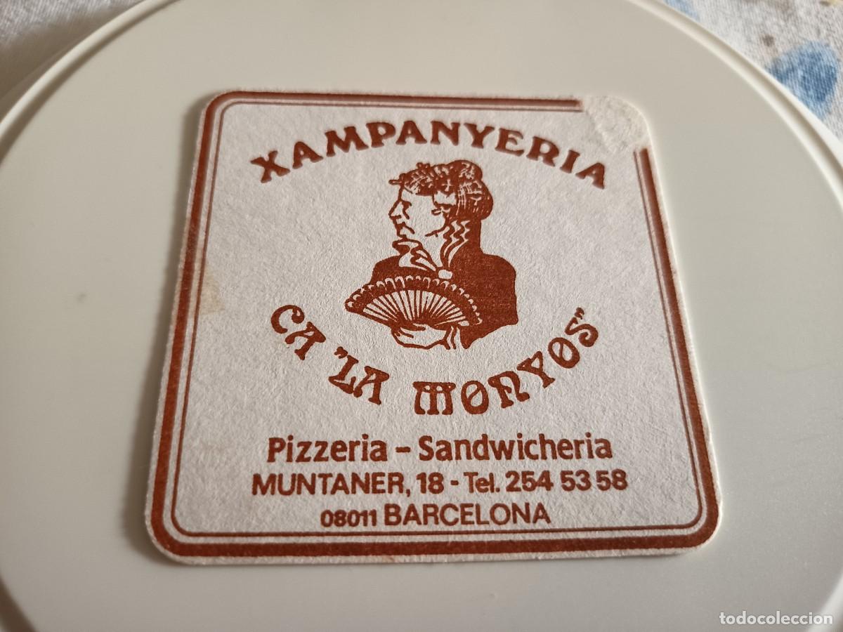 Otros art&iacute;culos de coleccionismo en papel: POSAVASOS XAMPANYERIA CA LA MOYOS-BARCELONA