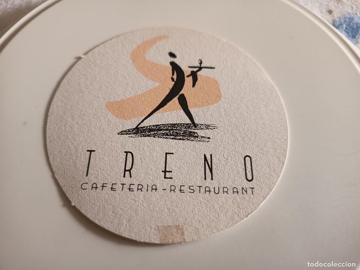 Otros art&iacute;culos de coleccionismo en papel: POSAVASOS RESTAURANTE TRENO-BARCELONA