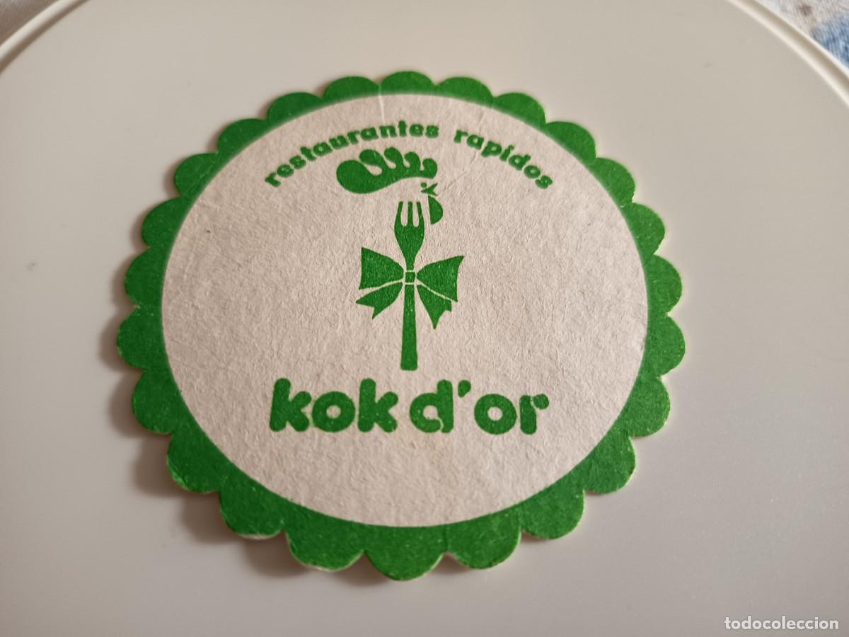 Otros art&iacute;culos de coleccionismo en papel: POSAVASOS RESTAURANTE KOK D'OR-BARCELONA