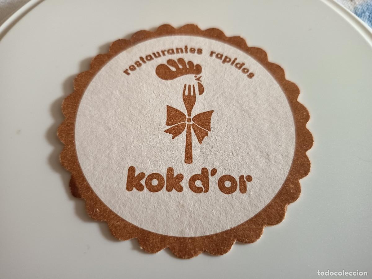 Otros art&iacute;culos de coleccionismo en papel: POSAVASOS RESTAURANTE KOK D'OR-BARCELONA