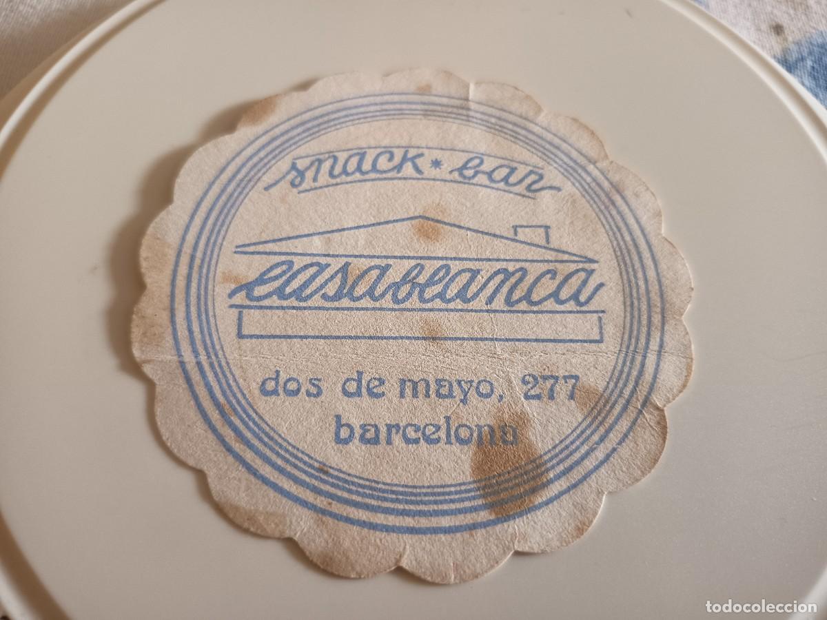 Otros art&iacute;culos de coleccionismo en papel: POSAVASOS SNACK BAR CASABLANCA-BARCELONA
