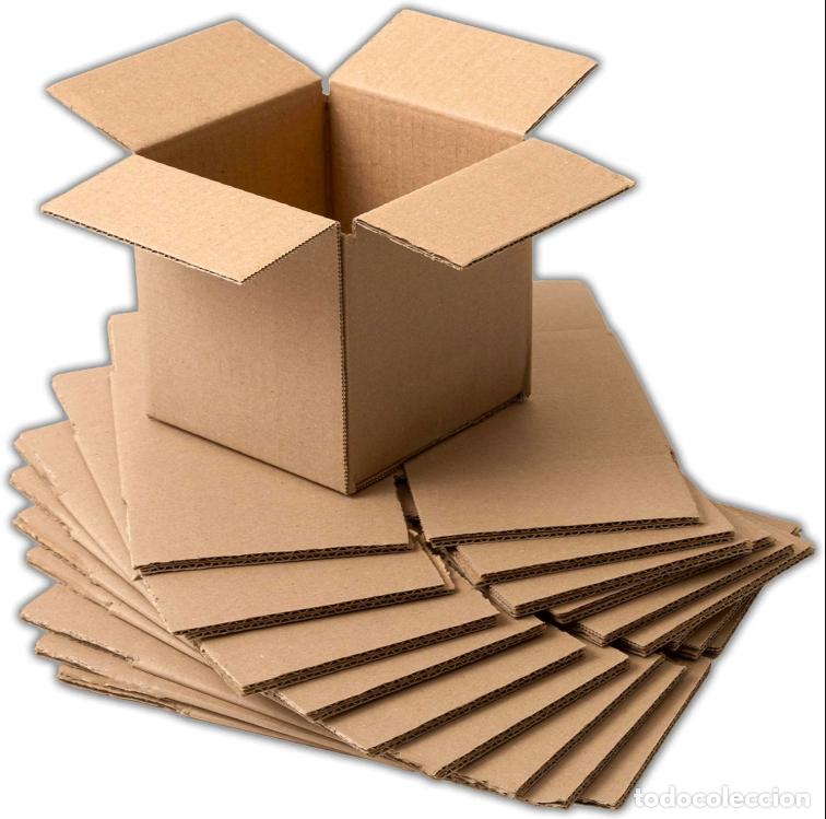 Otros art&iacute;culos de coleccionismo en papel: Cajas de Cart&oacute;n Peque&ntilde;as 12 x 12 x 12 cm para Env&iacute;os, Comercio Electr&oacute;nico y Regalos &ndash; [ 10 UNIDADES