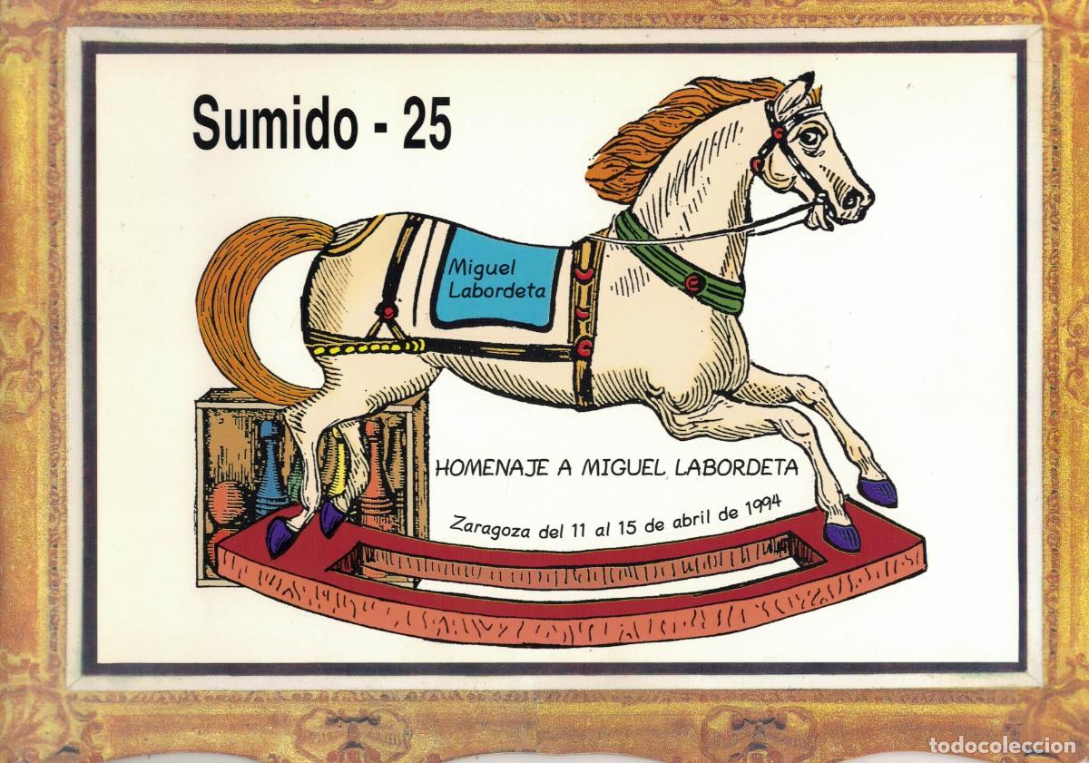 Otros art&iacute;culos de coleccionismo en papel: Programa Sumido-25 Congreso Homenaje a Miguel Labordeta Zaragoza del 11 al 15 de abril de 1994