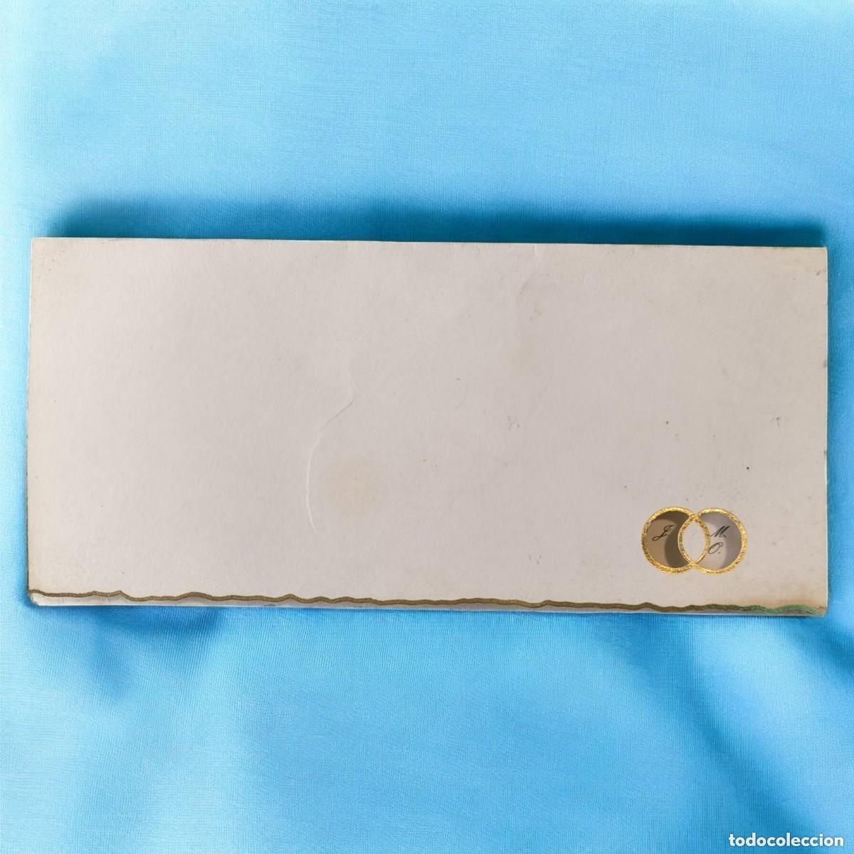Outros artigos de papel: A&ntilde;o 1981 - Antigua Invitaci&oacute;n de Boda
