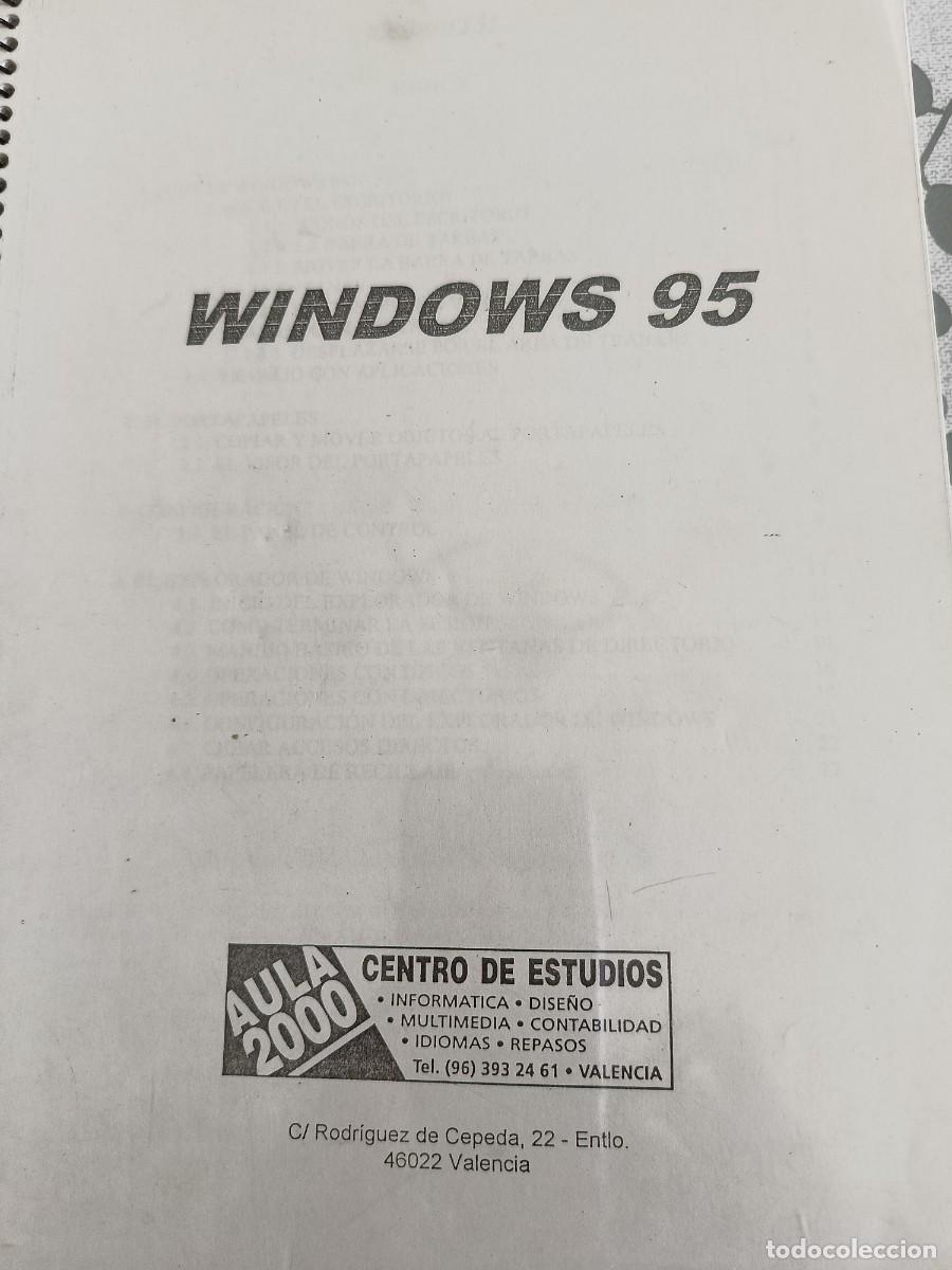 Otros art&iacute;culos de coleccionismo en papel: Apuntes de Windows 95