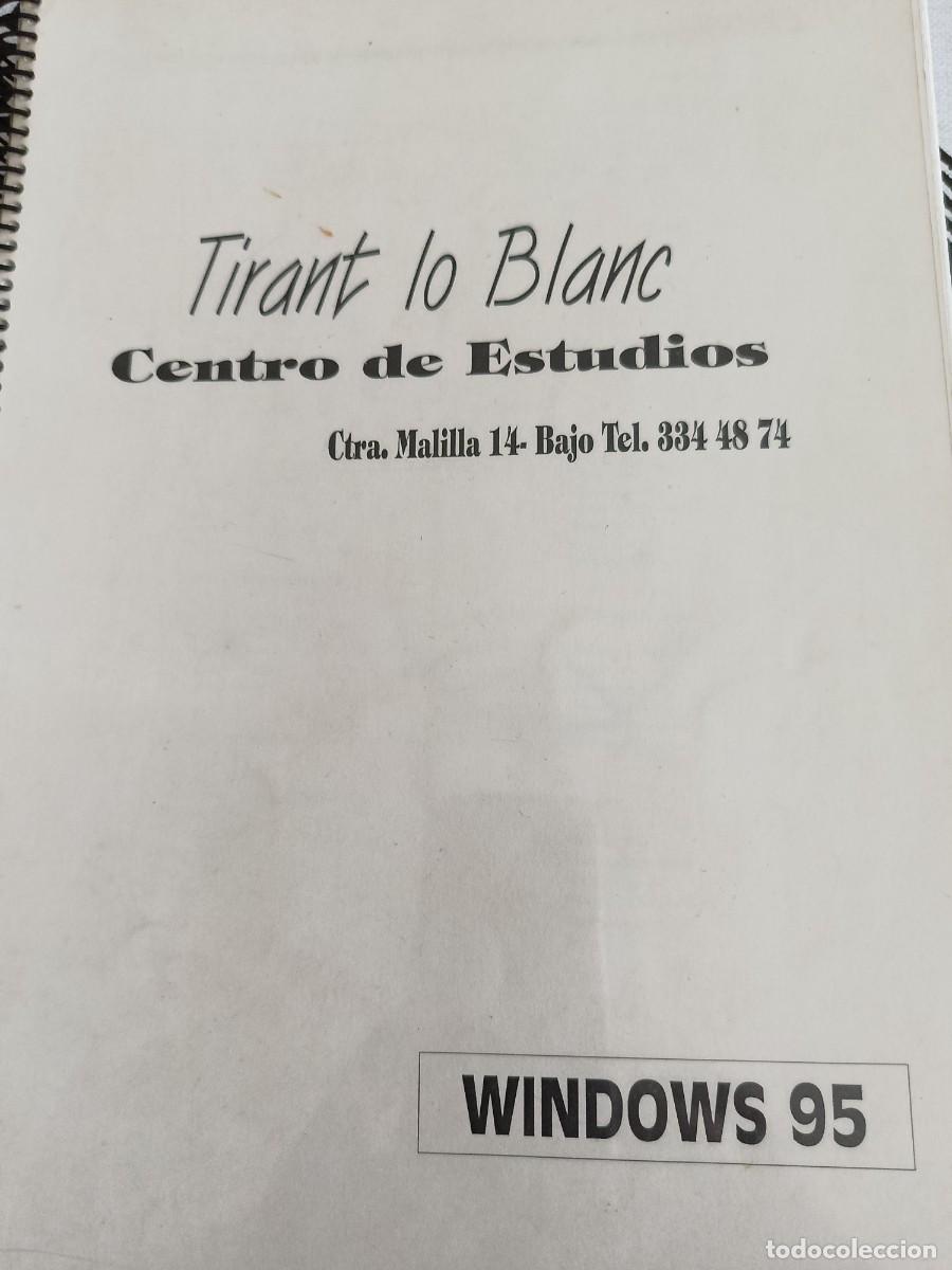Otros art&iacute;culos de coleccionismo en papel: Apuntes Windows 95 vintage