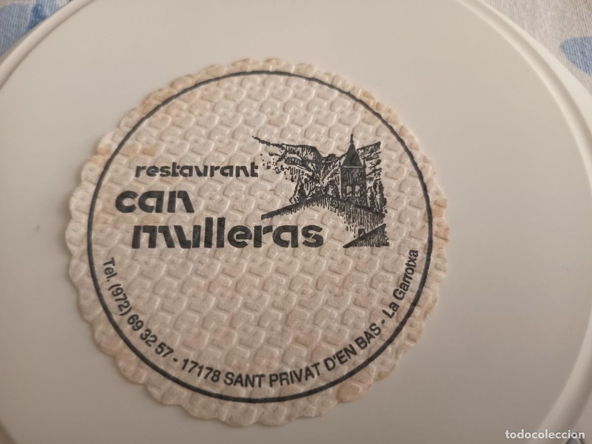 Otros art&iacute;culos de coleccionismo en papel: POSAVASOS RESTAURANT CAN MULLERAS-SANT PRIVAT D'EN BAS-GERONA
