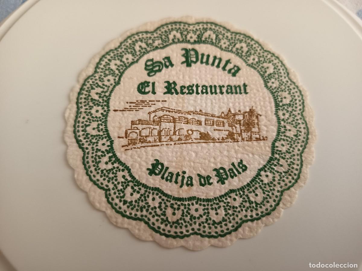 Otros art&iacute;culos de coleccionismo en papel: POSAVASOS RESTAURANT SA PUNTA-PLATJA DE PALS-GERONA