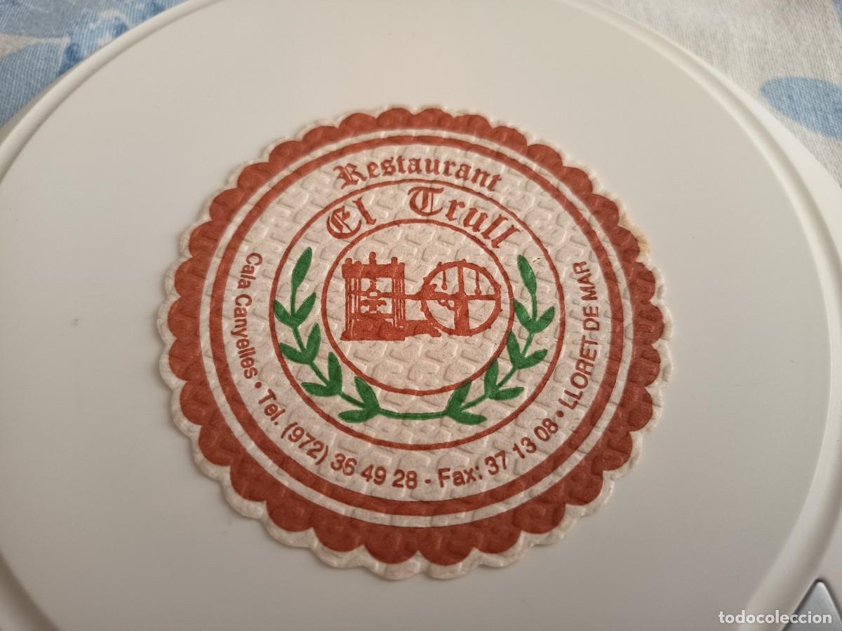 Otros art&iacute;culos de coleccionismo en papel: POSAVASOS RESTAURANT EL TRULL-LLORET DE MAR-GERONA
