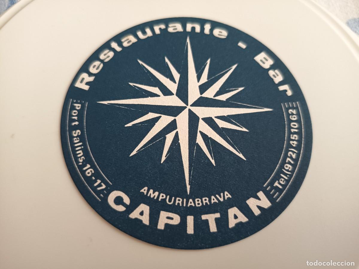 Otros art&iacute;culos de coleccionismo en papel: POSAVASOS BAR RESTAURANTE CAPITAN-EMPURIABRAVA-GERONA