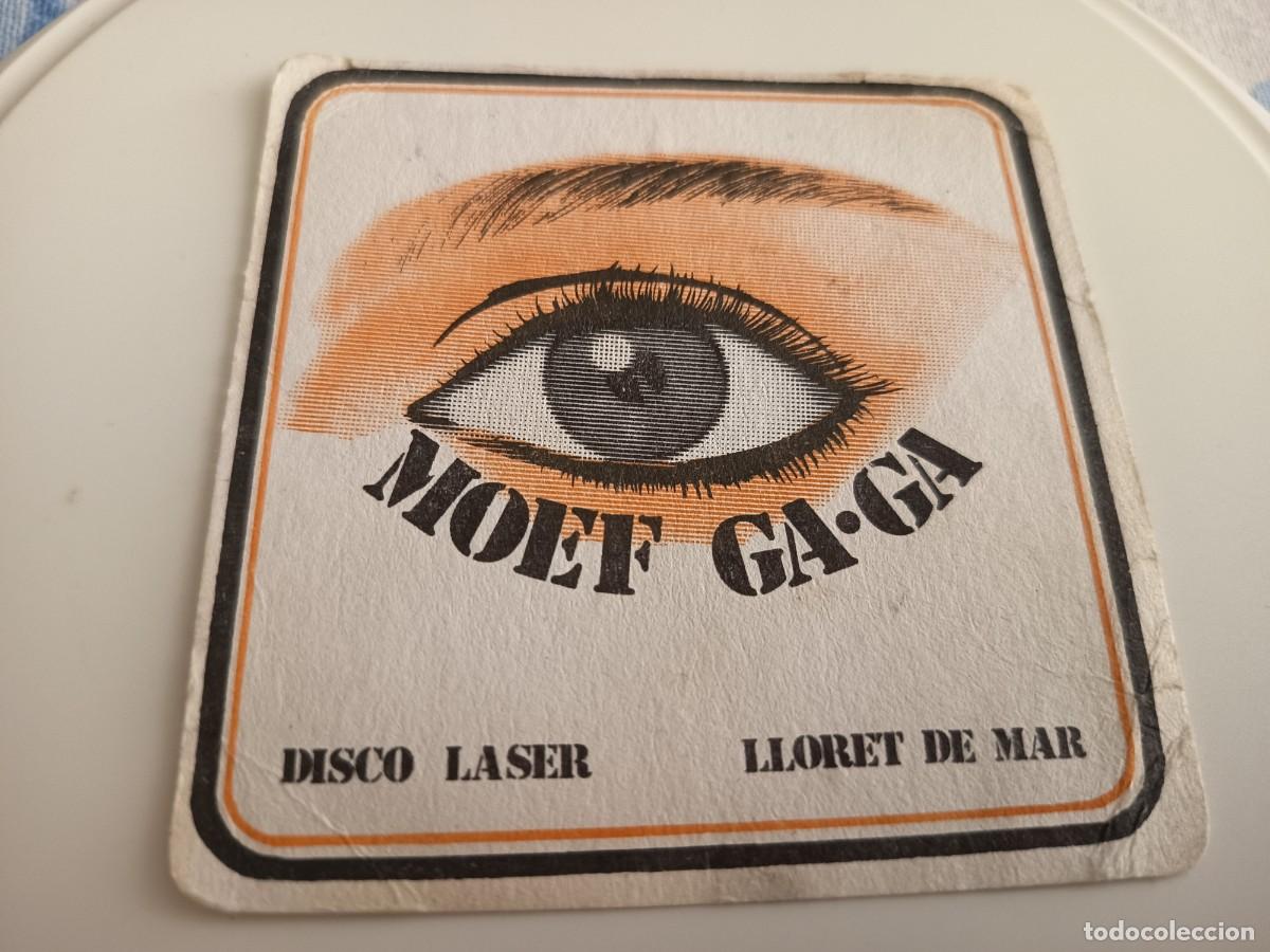 Otros art&iacute;culos de coleccionismo en papel: POSAVASOS DISCOTECA MOEF GA GA-LLORET DE MAR-GERONA