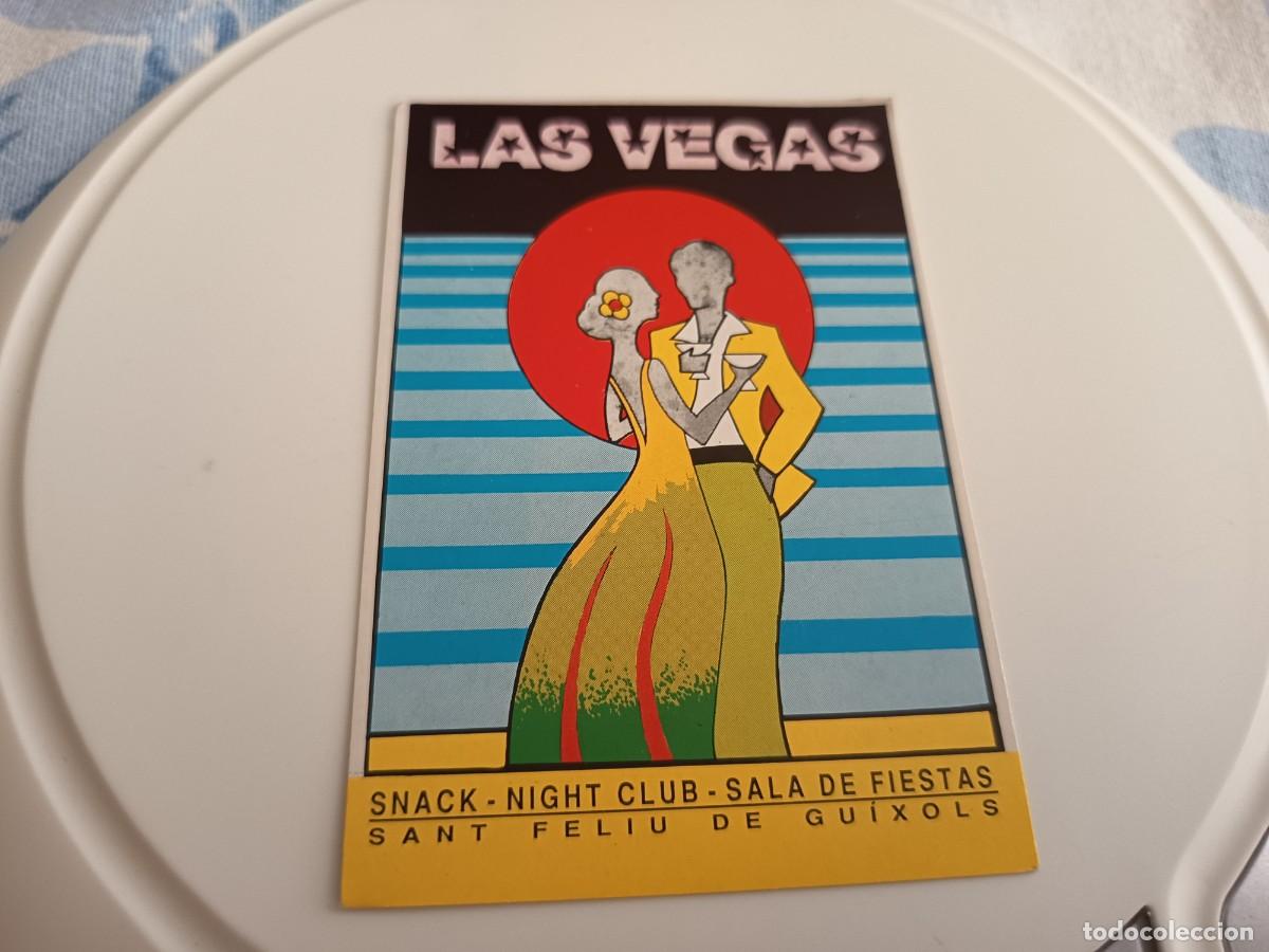 Otros art&iacute;culos de coleccionismo en papel: POSAVASOS NIGHT CLUB LAS VEGAS-SAN FELIU DE GUIXOLS-GERONA