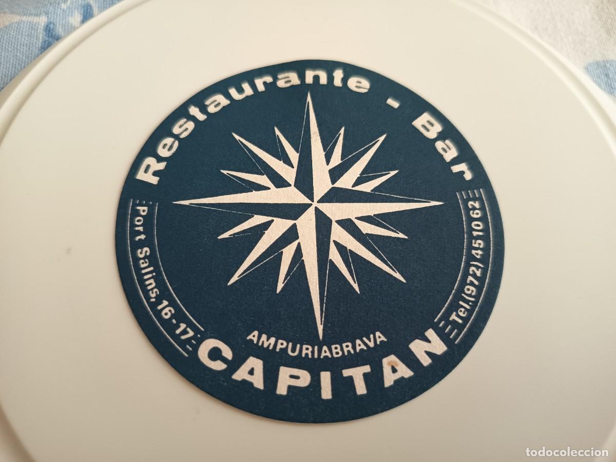 Otros art&iacute;culos de coleccionismo en papel: POSAVASOS RESTAURANTE CAPITAN-AMPURIABRAVA-GERONA