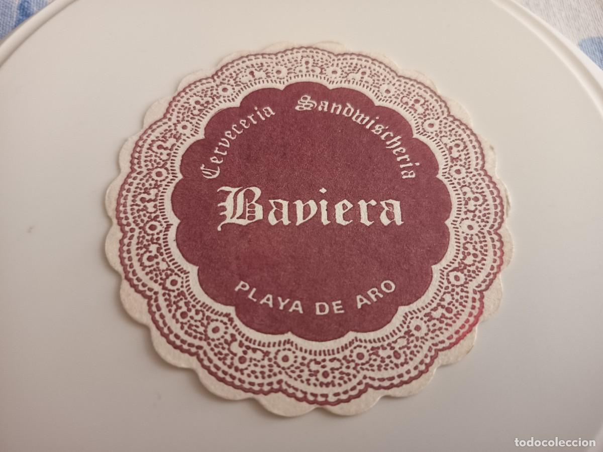Otros art&iacute;culos de coleccionismo en papel: POSAVASOS CERVECERIA BAVIERA-PLATJA D'ARO-GERONA