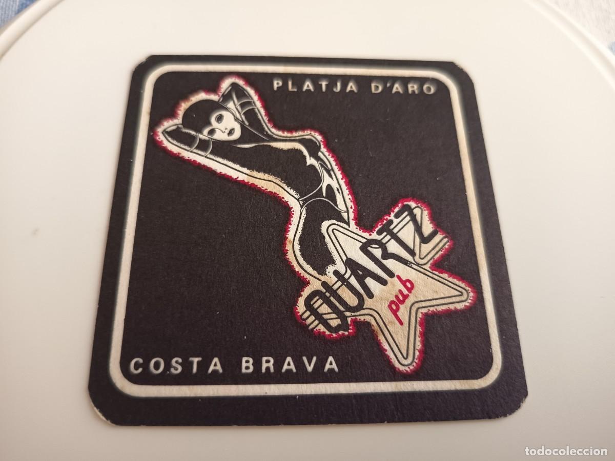 Otros art&iacute;culos de coleccionismo en papel: POSAVASOS PUB QUARTZ-PLATJA D'ARO-GERONA