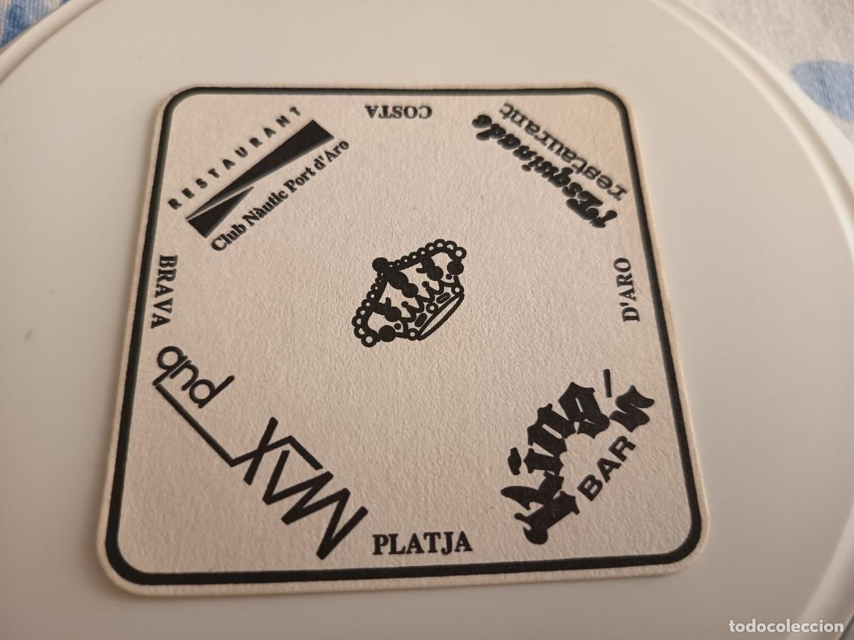 Otros art&iacute;culos de coleccionismo en papel: POSAVASOS PUB KING-MAX-PLATJA D'ARO-GERONA