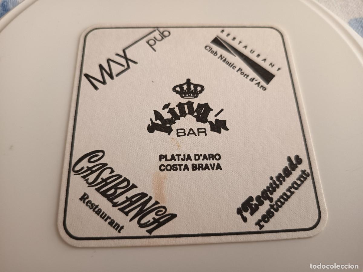 Otros art&iacute;culos de coleccionismo en papel: POSAVASOS PUB KING-MAX-PLATJA D'ARO-GERONA
