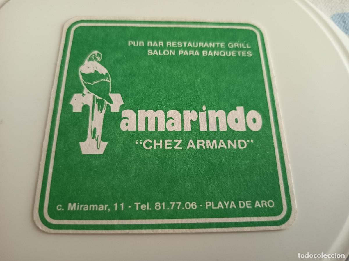 Otros art&iacute;culos de coleccionismo en papel: POSAVASOS PUB TAMARINDO-PLATJA D'ARO-GERONA