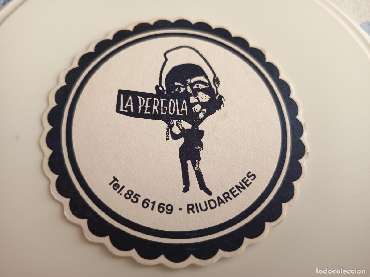 Otros art&iacute;culos de coleccionismo en papel: POSAVASOS PUB LA PERGOLA-RIUDARENES-GERONA