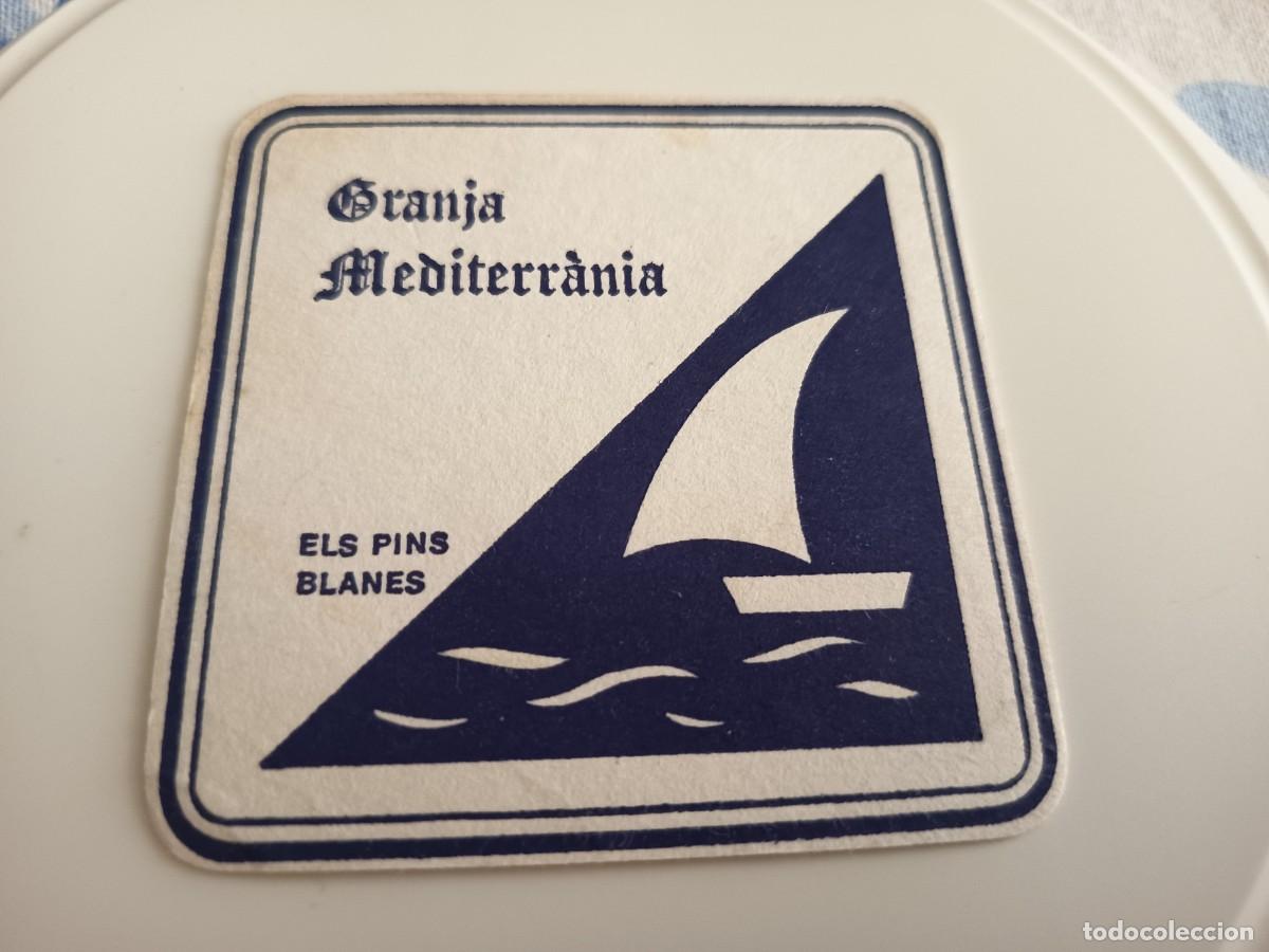 Otros art&iacute;culos de coleccionismo en papel: POSAVASOS GRANJA MEDITERRANEA-BLANES-GERONA