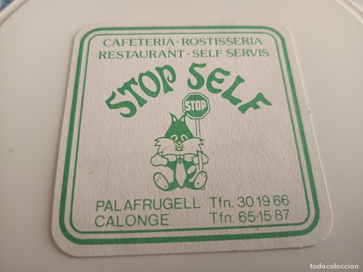 Otros art&iacute;culos de coleccionismo en papel: POSAVASOS CAFETERIA STOP SEFL-PALAFRUGELL-GERONA