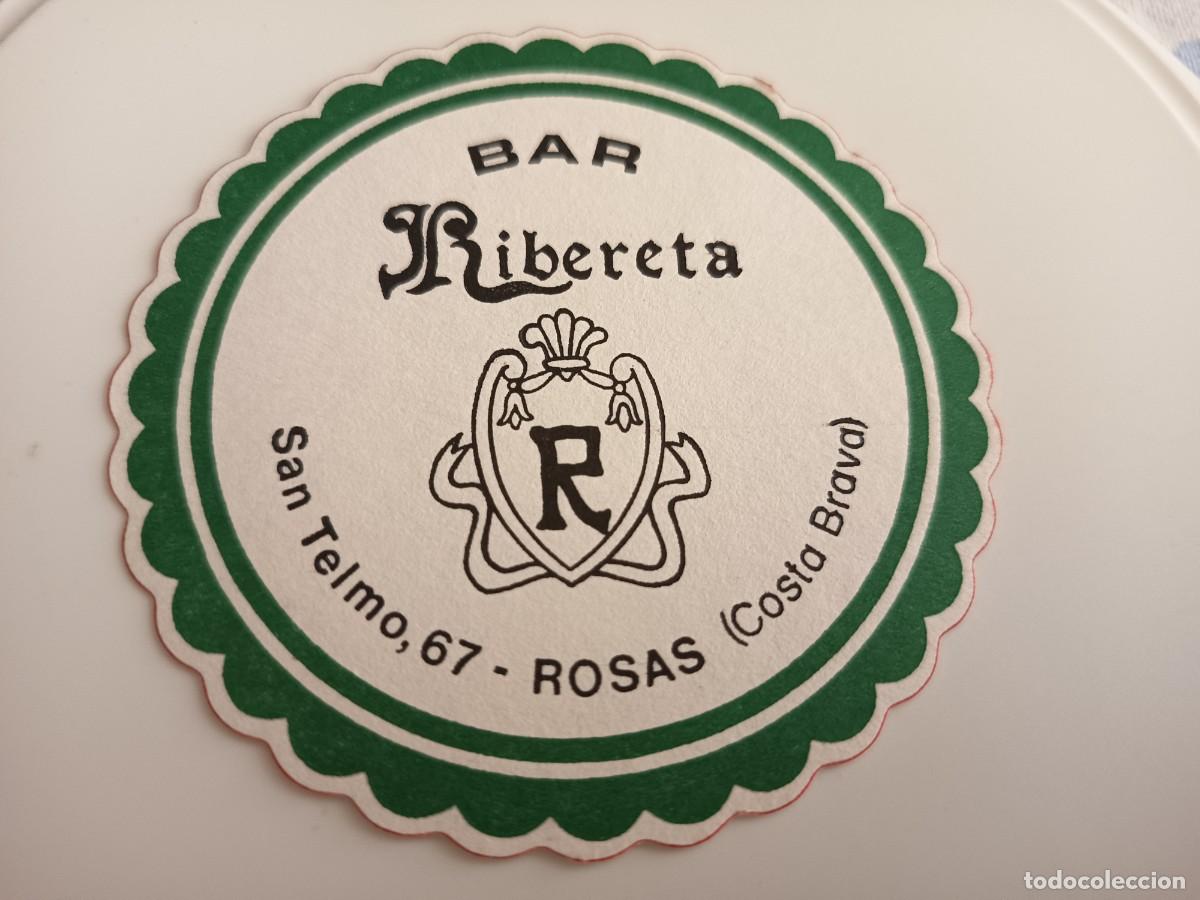 Otros art&iacute;culos de coleccionismo en papel: POSAVASOS BAR RIBERETA-ROSAS-GERONA