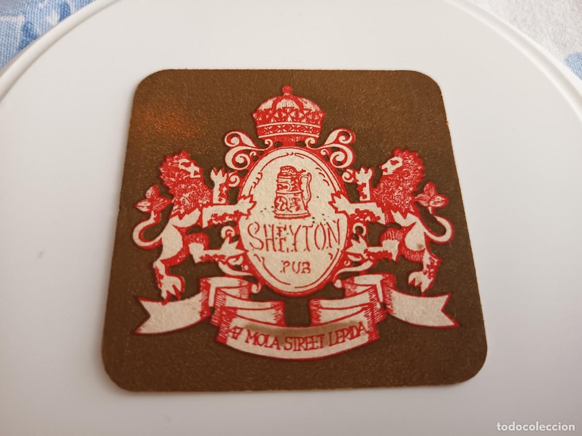 Otros art&iacute;culos de coleccionismo en papel: POSAVASOS PUB SHEYTON-LERIDA
