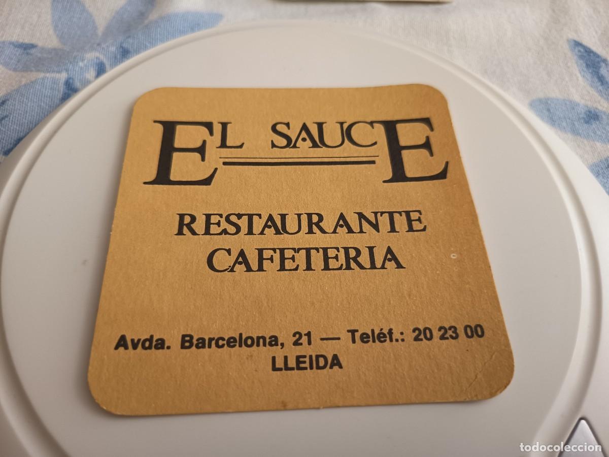 Otros art&iacute;culos de coleccionismo en papel: POSAVASOS RESTAURANTE EL SAUCE-LERIDA