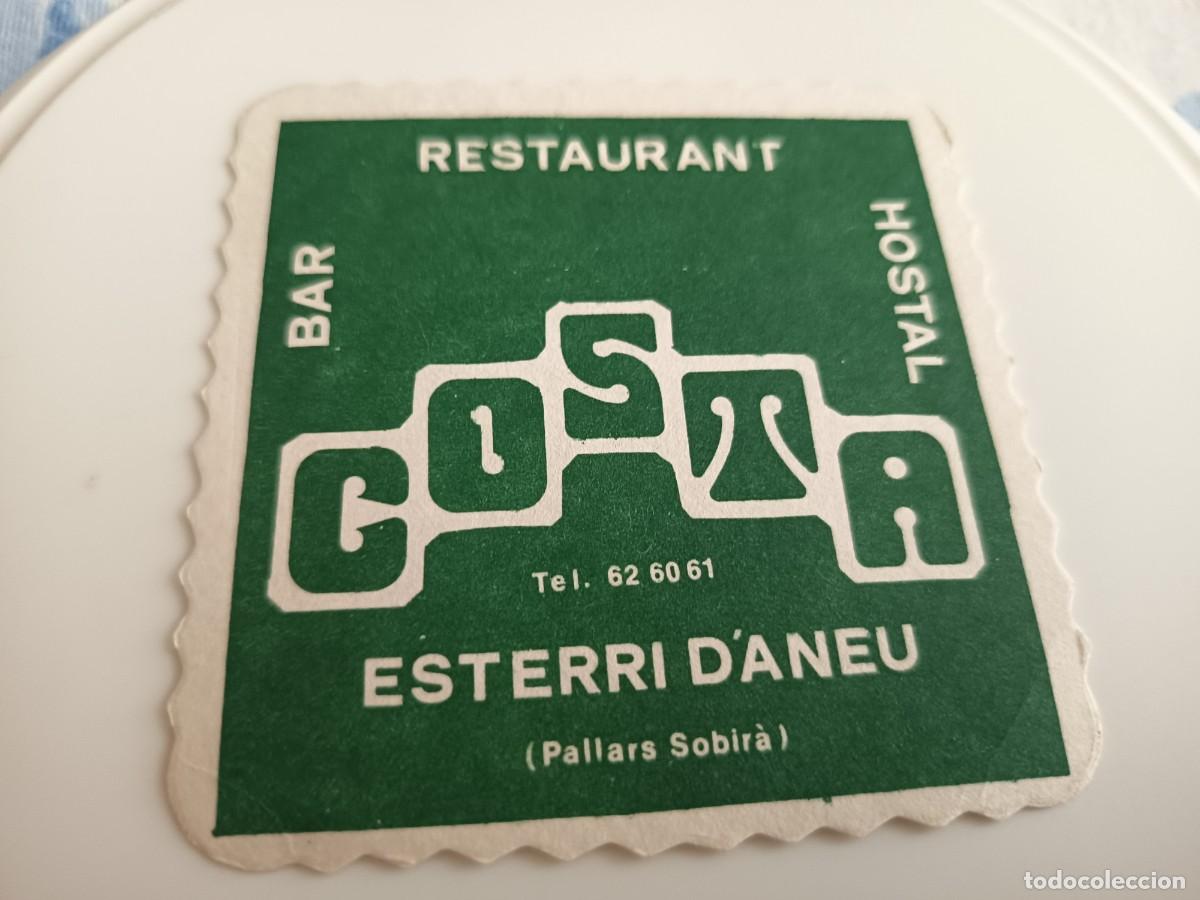Otros art&iacute;culos de coleccionismo en papel: POSAVASOS CAFETERIA COSTA-ESTERRI D'ANEU -LERIDA