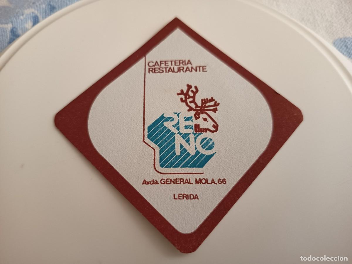 Otros art&iacute;culos de coleccionismo en papel: POSAVASOS CAFETERIA RENO -LERIDA