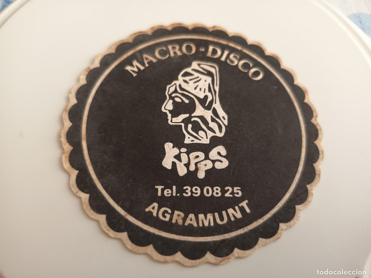 Otros art&iacute;culos de coleccionismo en papel: POSAVASOS MACRO DISCO KIPPS-AGRAMUNT -LERIDA