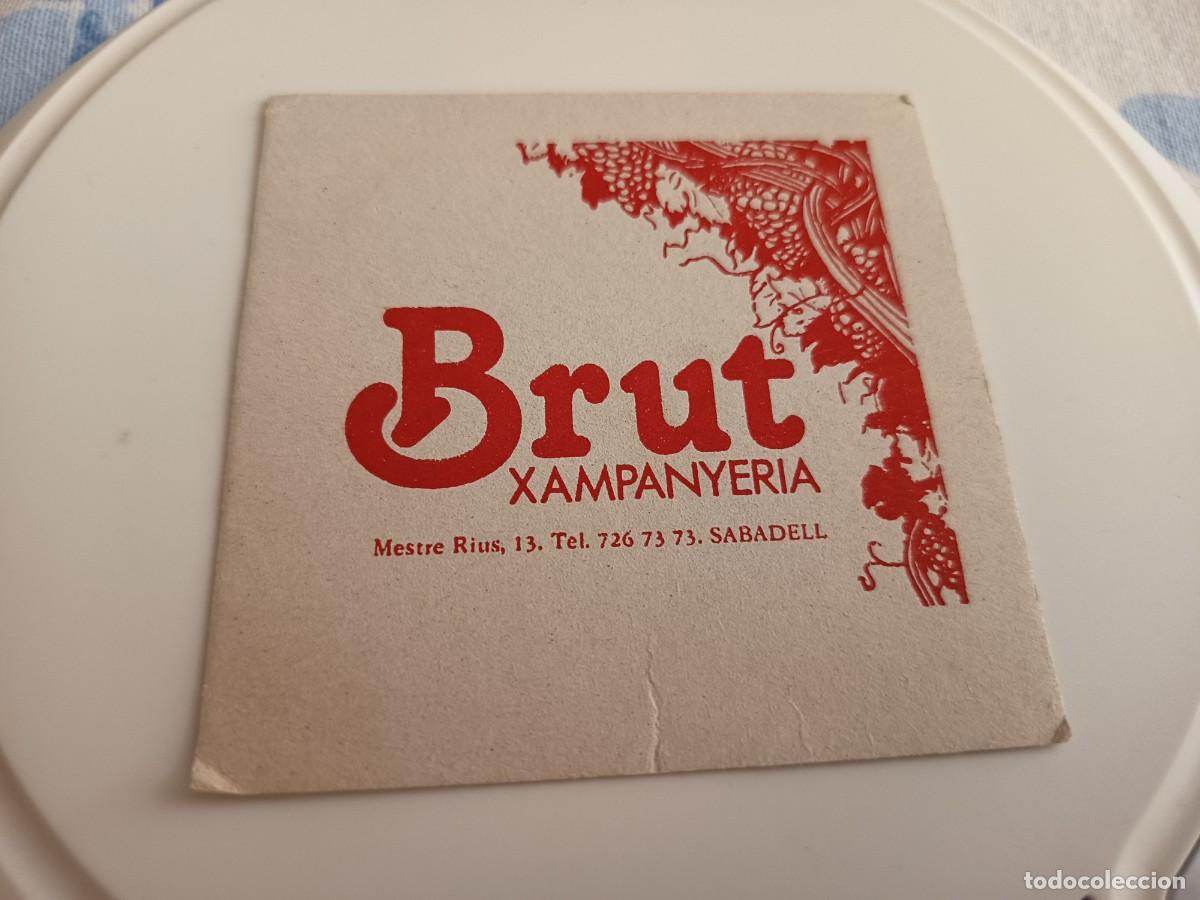 Otros art&iacute;culos de coleccionismo en papel: POSAVASOS XAMPANYERIA BRUT-SABADELL-BARCELONA