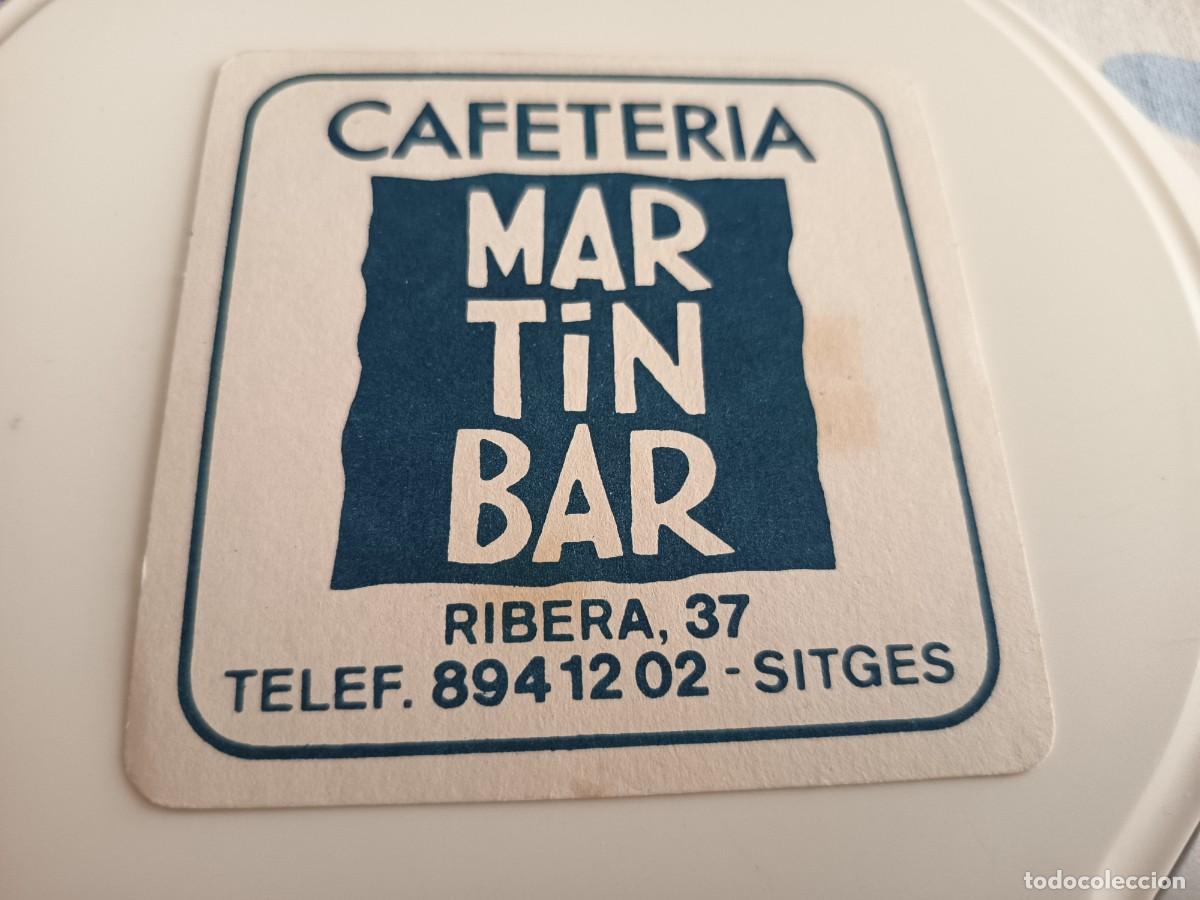 Otros art&iacute;culos de coleccionismo en papel: POSAVASOS CAFETERIA MARTINBAR-SITGES-BARCELONA