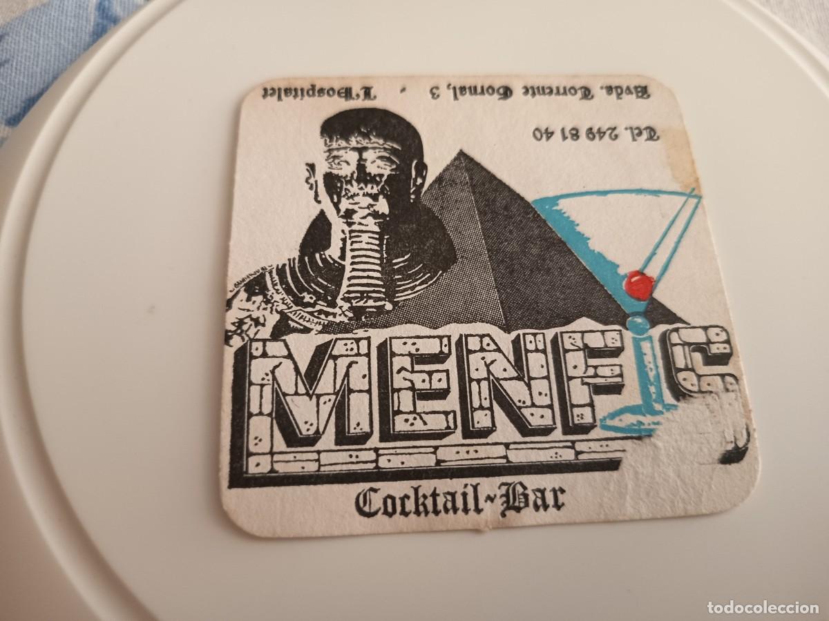Otros art&iacute;culos de coleccionismo en papel: POSAVASOS BAR COCKTAIL MENFIS-L'HOSPITALET-BARCELONA